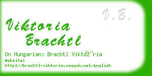 viktoria brachtl business card